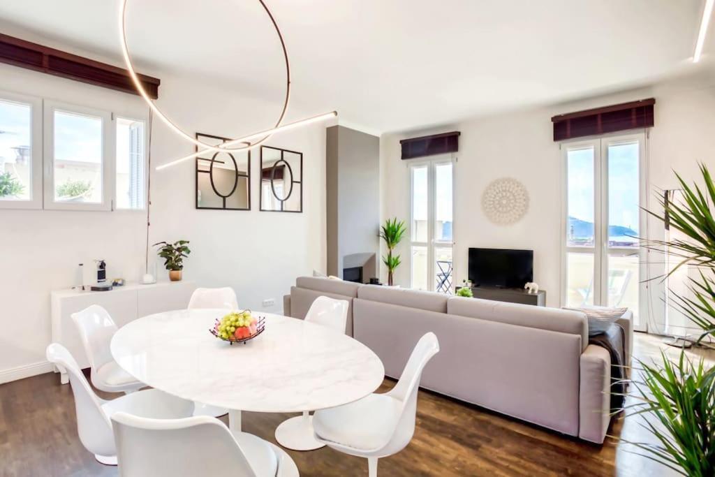#24 Marie-Claire Suite Sea View/Balcony/Ac/5Min Port Villefranche-sur-Mer Exterior foto